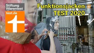 Funktionsjacken Test 2020 Sind PFCfreie Outdoorjacken dauerhaft regendicht Stiftung Warentest [upl. by Assiruam]