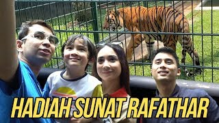 RAFATHAR MAU ESHAN HARIMAU PUNYA ALSHAD JADI HADIAH SUNAT [upl. by Hanus195]