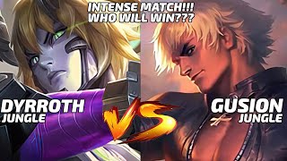 DYRROTH VS GUSION  WHOLL GONNA WIN  Mobile Legends [upl. by Vallo]