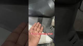 How to restore plastic car trim Black part restore Car detailing tips and trick for trimcoating [upl. by Sillert]