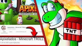 APIXELADOS  MINECRAFT TROLL HA VUELTO [upl. by Niwrad186]