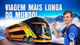 Como é viajar na mais longa linha de ônibus do mundo entre o Rio de Janeiro e Lima no Peru [upl. by Josefa]