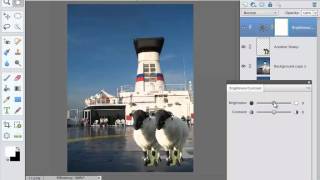 Using Layers in Photoshop Elements 11  Part 2 [upl. by Avner]