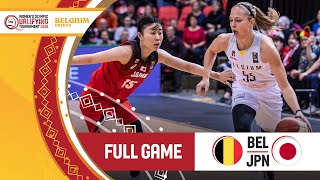 Belgium v Japan  Full Game  FIBA Womens Olympic Qualifying Tournament 2020 [upl. by Mortimer]