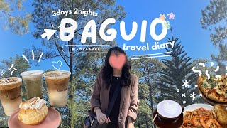 baguio travel diary 2023 🍓3days 2nights • DIY travel guide all expenses hotel food taxi fare🎀 [upl. by Attalie]