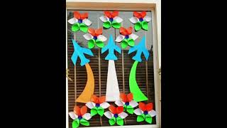 INDEPENDENCE DAY CHART DECORATION CRAFT IDEAS15 AUGUST DECORATION craft viralshort viralvideo [upl. by Brewster]