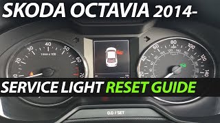 Skoda Octavia 2014 Service Light Reset [upl. by Goines]