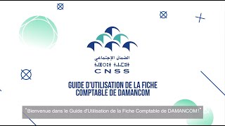 Nouveau DAMANCOM  Guide d’Utilisation de la Fiche Comptable [upl. by Neeoma]