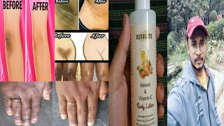 Regolith almond amp vitamin E body lotion  honest review [upl. by Atinuhs978]