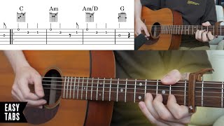 Le Festin from Ratatouille  Easy Tabs amp Chords [upl. by Sabu389]