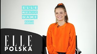 Kasia Sawczuk śpiewa Arianę Grande Dawida Podsiadłę i swój debiutancki singiel ELLE Music Game [upl. by Bernardi]