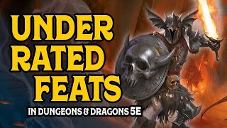 Top Five Underrated Feats in Dungeons and Dragons 5e [upl. by Florian]