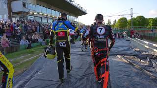 Speedway Riders Come Out On Parade Wolverhampton Wolves v Sheffield Tigers 2023 [upl. by Rednaxela637]