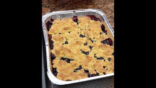 Easy Blueberry Cobbler [upl. by Nosreve]