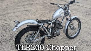 Honda TLR200 Chopper [upl. by Atineb14]