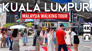 KUALA LUMPUR Malaysia 🇲🇾 4K Walking Tour  Bukit Bintang City Center [upl. by Eittap787]