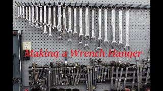 How I made a quick access wrench organizer hanger [upl. by Ilatan]