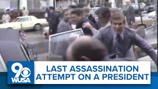 Last assassination attempt on a president  Ronald Reagan DC 1981 [upl. by Primaveria]