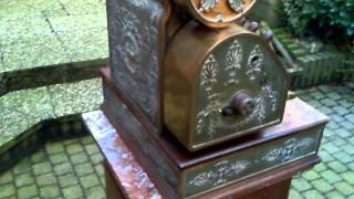 Antique National Cash Register Model 186 year 1904 [upl. by Feld]