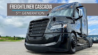 First Look Freightliners 5th Generation Cascadia debuts next year [upl. by Lenahc171]