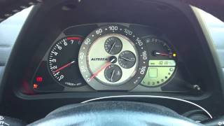 2004 Toyota ALTEZZA GITA 30 AS300 JCE10W speedometer [upl. by Ahsart]