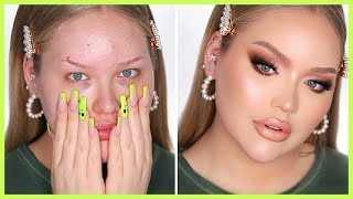 FULL FACE OF FLAWLESS InDepth Makeup Tutorial  NikkieTutorials [upl. by Pressey973]