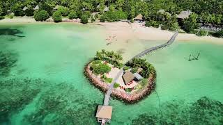 Likuliku Lagoon Resort Fiji from above [upl. by Libby]