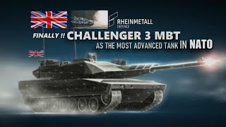 Finally  Rheinmetall unveils UKs new Challenger 3 battle tank with advanced upgrades [upl. by Ingram510]