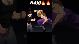 Baki showed that hes on another level👀😲Baki Hanma anime animemoments baki [upl. by Raybourne]