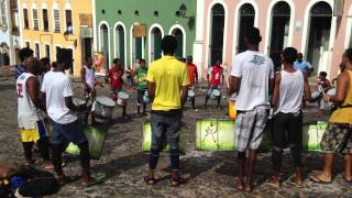 Olodum in Pelourinho Salvador da Bahia [upl. by Adora]