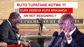 LIVE RUTO LETS MEET AT THE SUPRIME COURT I WONT RESIGNDP GACHAGUA [upl. by Atinehs]