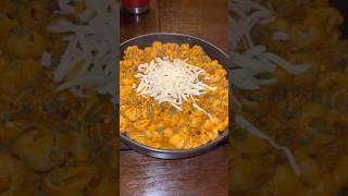 Ground beef vodka sauce small shell pasta [upl. by Darleen]