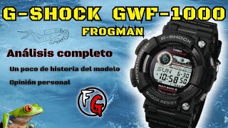 El análisis mas completo GShock GWF1000 Frogman [upl. by Reina]