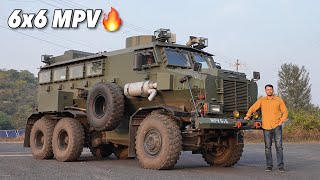 212 Ton Tank on Wheels🔥 Vehicle Factory Jabalpur Mine Protected 6X6  Crazy Features [upl. by Alrahc62]