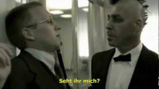 Ich Will  Rammstein German Subtitles Lyrics On Video [upl. by Nauqal714]