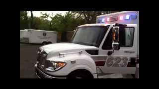 Horton VCI Ambulance DEMO visits Teaneck Vol Ambulance Corps [upl. by Wollis]