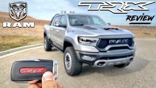 The 702HP RAM 1500 TRX is the Most Vicious Pickup You Can Buy InDepth Review [upl. by Anitnelav200]