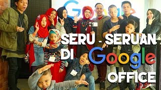 Gen Halilintar Seru seruan Di Google Office [upl. by Aicenav]