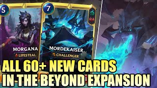 EVERY NEW CARD REVEALED Review And First Impressions On 60 Cards  Legends of Runeterra [upl. by Rebmak]