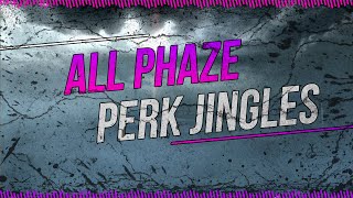 Black Ops 2 Zombies All Phase Perk Jingles  Mob Of The Dead [upl. by Yelha]