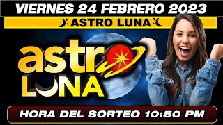 ASTRO LUNA EN VIVO Resultado último sorteo ASTRO LUNA para hoy 24 DE FEBRERO 2023 [upl. by Medea112]