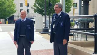 Federal courthouse Tulsa OK First amendment audit ATTACKED [upl. by Ahsirt552]