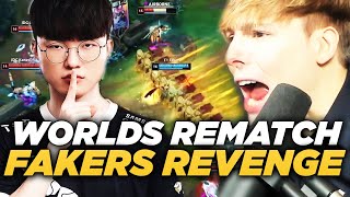 LS  ALL ROADS LEAD TO FAKER ft Crownie Solarbacca and Reven  T1 vs JDG Semifinals [upl. by Jeconiah150]