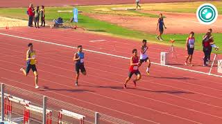 Atletismo Series 400 metros planos Varones Campeonato Nacional [upl. by Ordep]