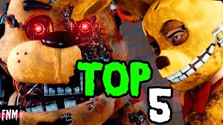 TOP 5 FNAF SONGS ANIMATIONS 2023 Five Nights Music [upl. by Sera]