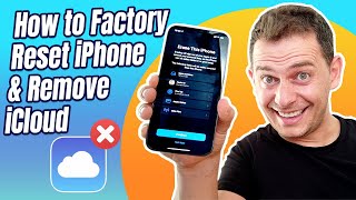 How to Factory Reset Your iPhone and Remove iCloud 2023 Erase Process [upl. by Ecaroh200]