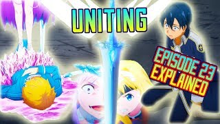 Sword Art Online Alicization EXPLAINED  Episode 23 Administrator  Gamerturk Reviews [upl. by Alana]