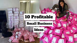 12 Highly Profitable HomeBased Business Ideas💡 [upl. by Ecnerrat]