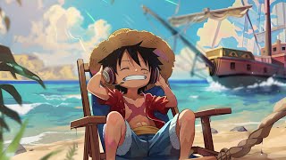 lofi hip hop radio 🎵  beats to sleepchill to 💤  Luffy One Piece Lofi Music Chill ⛵ Chill Lofi 🏖️ [upl. by Cordi794]