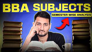 BBA Subjects Analysis in 4 Mins  Bachelors of Business Administration  BBA Course Subjects [upl. by Kelwen]